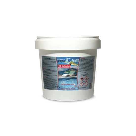 Πολυταμπλέτες χλωρίου 200gr Aqua Clor 10 κιλ