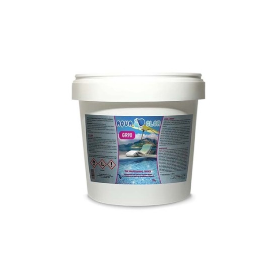 Χλώριο τρίχλωρο σκόνης GR90 Aqua Clor 10KG