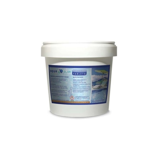 Κροκιδωτικό ταμπλέτα Aqua Clor 10KG